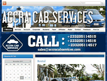 Tablet Screenshot of accracabservices.com